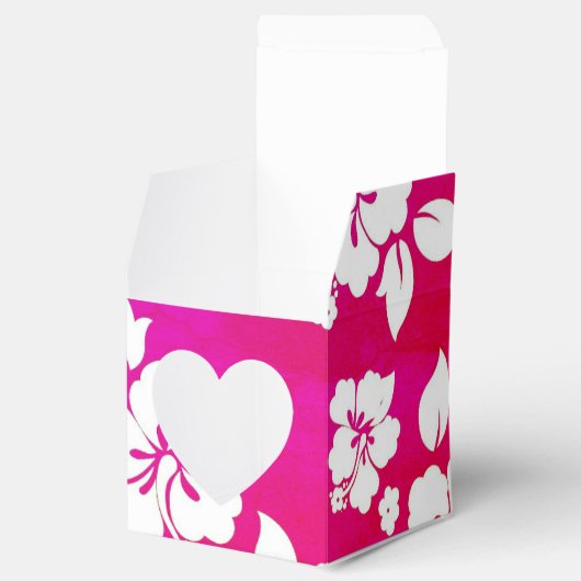 Hawaiian Print Bedankdoosjes (Geopend)