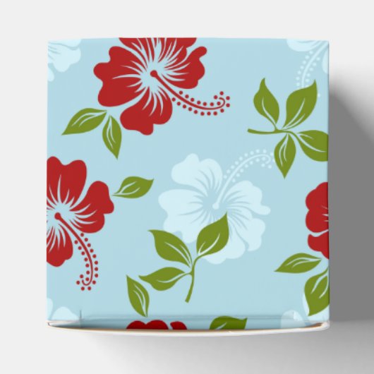 Hawaiian Print Bedankdoosjes (Bovenkant)