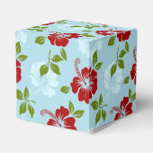 Hawaiian Print Bedankdoosjes (Achterkant)