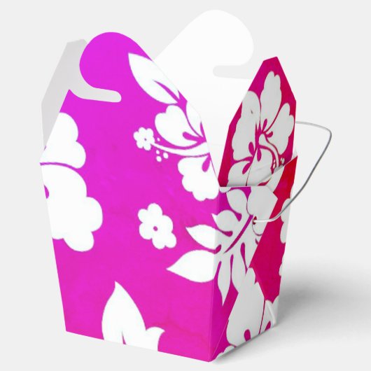 Hawaiian Print Bedankdoosjes (Geopend)