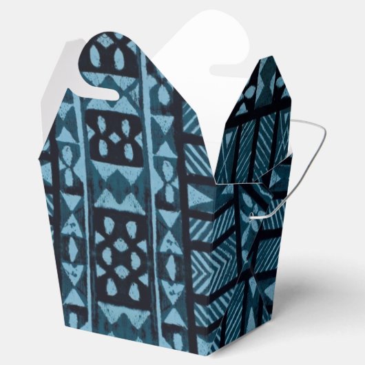 Hawaiian Print Bedankdoosjes (Geopend)