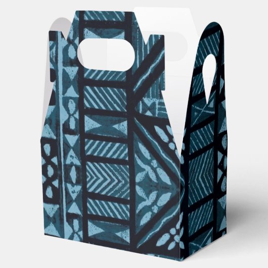 Hawaiian Print Bedankdoosjes (Geopend)