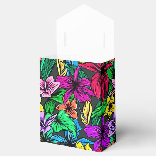 Hawaiian Print Bedankdoosjes (Geopend)