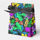 Hawaiian Print Bedankdoosjes (Voorkant Zijde)