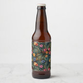 Hawaiian Print Bier Etiket (Voorkant)