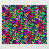 Hawaiian Print Bier Etiket (Enkel label)