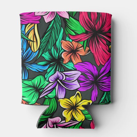 Hawaiian Print Blikjeskoeler (Achterkant)