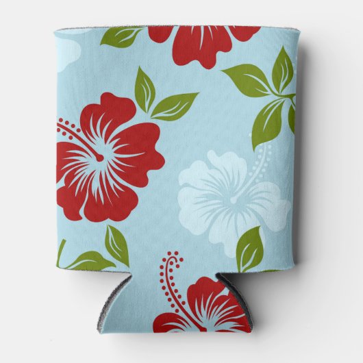 Hawaiian Print Blikjeskoeler (Voorkant)