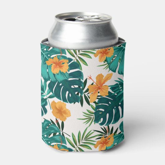 Hawaiian Print Blikjeskoeler (Blikje Voorkant)