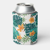 Hawaiian Print Blikjeskoeler (Blikje Achterkant)