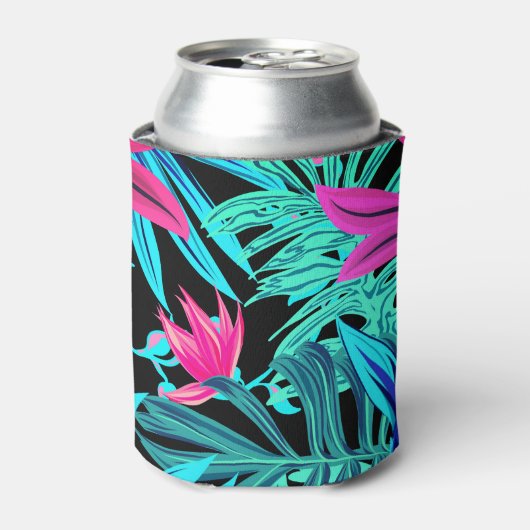 Hawaiian Print Blikjeskoeler (Blikje Voorkant)