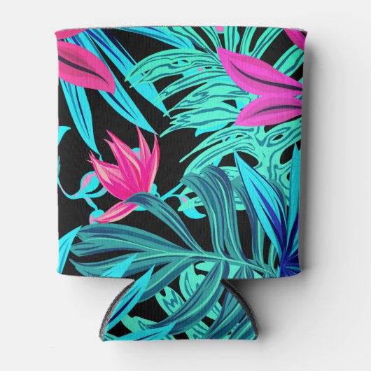 Hawaiian Print Blikjeskoeler (Voorkant)