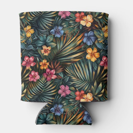 Hawaiian Print Blikjeskoeler (Achterkant)