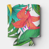 Hawaiian Print Blikjeskoeler (Achterkant)