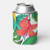 Hawaiian Print Blikjeskoeler (Blikje Achterkant)