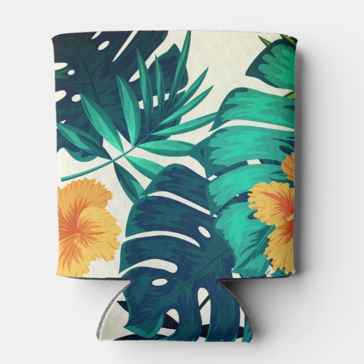 Hawaiian Print Blikjeskoeler (Achterkant)