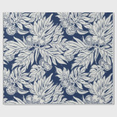 Hawaiian print broodvrucht ulu patroon cadeaupapier (Vlak)