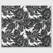 Hawaiian print broodvrucht ulu patroon cadeaupapier (Vlak)