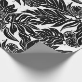 Hawaiian print broodvrucht ulu patroon cadeaupapier (Hoek)