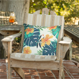 Hawaiian Print Buitenkussen