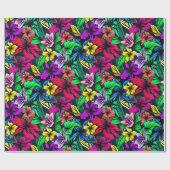 Hawaiian Print Cadeaupapier (Vlak)