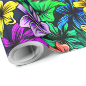 Hawaiian Print Cadeaupapier (Rol Hoek)