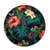 Hawaiian Print Dartbord (Voorkant)