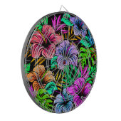 Hawaiian Print Dartbord (Voorkant Links)