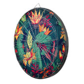 Hawaiian Print Dartbord (Voorkant Rechts)