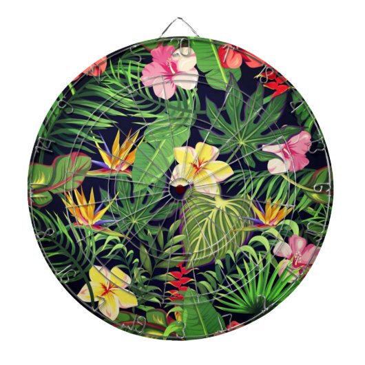 Hawaiian Print Dartbord (Voorkant)