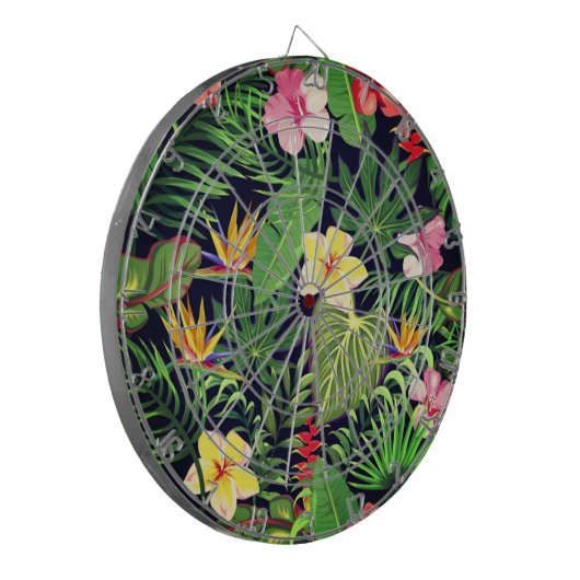 Hawaiian Print Dartbord (Voorkant Links)