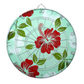 Hawaiian Print Dartbord (Voorkant)