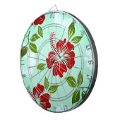 Hawaiian Print Dartbord (Voorkant Rechts)