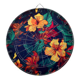Hawaiian Print Dartbord
