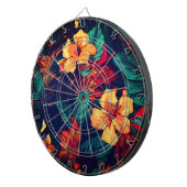 Hawaiian Print Dartbord (Voorkant Rechts)