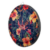 Hawaiian Print Dartbord (Voorkant Rechts)