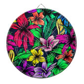 Hawaiian Print Dartbord (Voorkant)