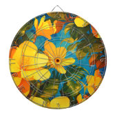 Hawaiian Print Dartbord (Voorkant)