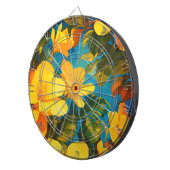 Hawaiian Print Dartbord (Voorkant Rechts)