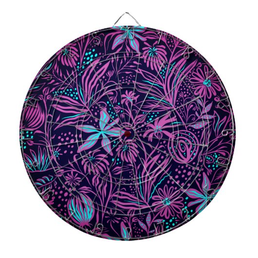 Hawaiian Print Dartbord (Voorkant)