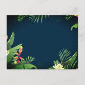 Hawaiian Print Feestdagenkaart (Voorkant)