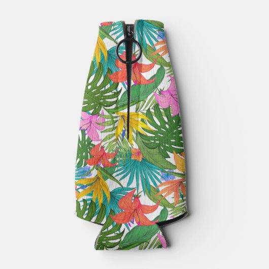 Hawaiian Print Flesjeskoeler (Achterkant)