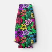 Hawaiian Print Flesjeskoeler (Voorkant)