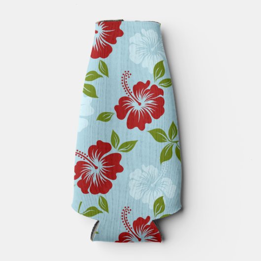 Hawaiian Print Flesjeskoeler (Voorkant)