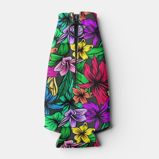 Hawaiian Print Flesjeskoeler (Achterkant)