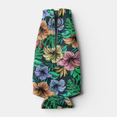 Hawaiian Print Flesjeskoeler (Achterkant)