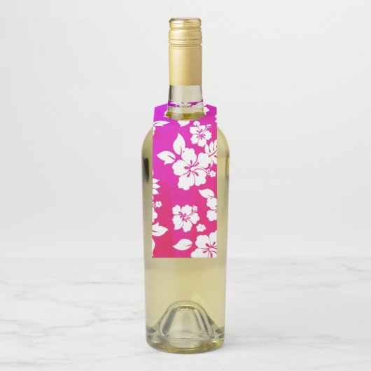 Hawaiian Print Flessenhanger (Op fles)