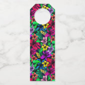 Hawaiian Print Flessenhanger (Voorkant)