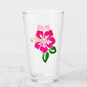 Hawaiian Print Glas (Achterkant)