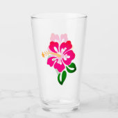 Hawaiian Print Glas (Voorkant)